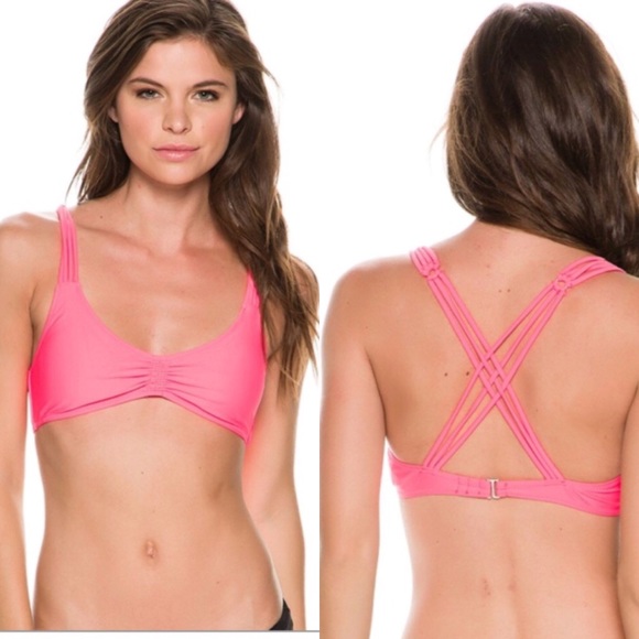 Crisscross Swim Top - Picture 1 of 4